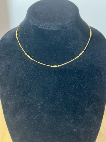 24K Solid Gold Necklace