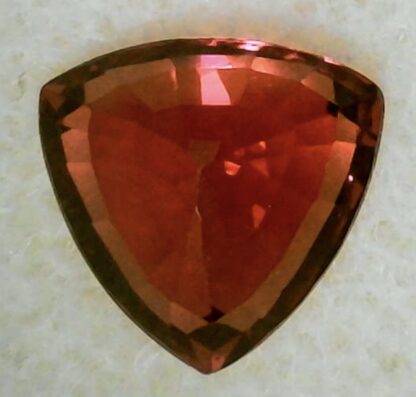 IF Clean! 2.38ct Trllion Cut Natural Orangish Red Spessartite Garnet - Image 2